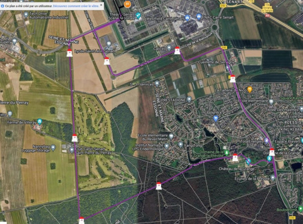 Parcours des 10 kms!