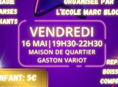 Party Show organisé par l'école March Bloch